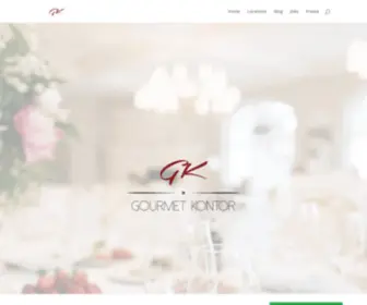 Gourmet-Kontor.de(Catering Lübeck & Norddeutschland) Screenshot