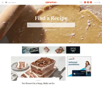 Gourmet.com(Recipes, Menu Ideas, Videos & Cooking Tips) Screenshot