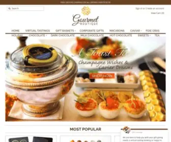 Gourmetboutique.net(Gourmet Boutique) Screenshot