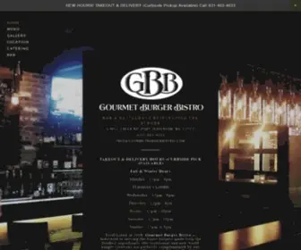 Gourmetburgerbistro.com(Gourmet Burger Bistro) Screenshot