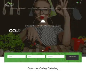 Gourmetgalleycatering.com(Sandwich Platters) Screenshot