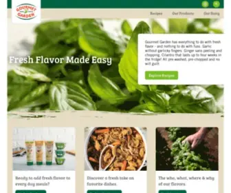Gourmetgarden.com(Lightly Dried Herbs and Stir) Screenshot