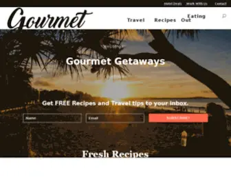 Gourmetgetaways.com.au(Gourmet Getaways) Screenshot