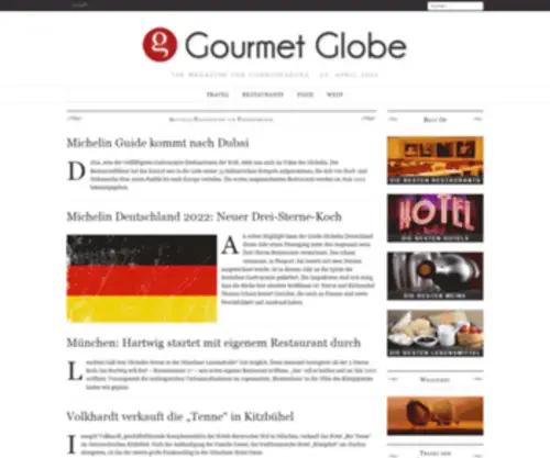 Gourmetglobe.de(Gourmetglobe) Screenshot