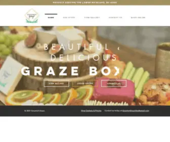 Gourmetgraze.ca(Charcuterie Grazing Boxes and Tables) Screenshot