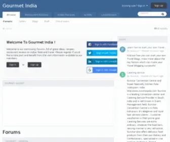 Gourmetindia.com(Gourmet) Screenshot