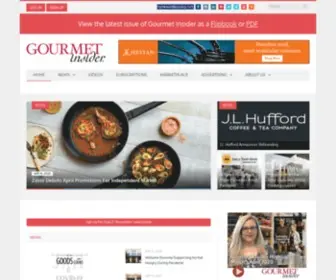 Gourmetinsider.com(Gourmet Insider Magazine) Screenshot