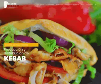 Gourmetkebab.es(Fabricante de Kebab) Screenshot