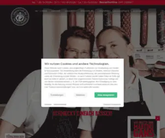 Gourmetmetzgerei-Wolf.de(Metzgerei in Nürnberg) Screenshot