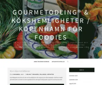 Gourmetodling.com(gourmetodling) Screenshot