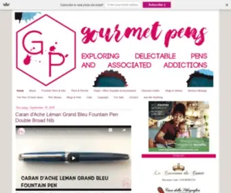 Gourmetpens.com(Gourmet Pens) Screenshot