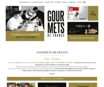 Gourmets-DE-France.fr(Gourmets de France) Screenshot
