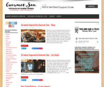 Gourmetsan.com.br(Gourmet San) Screenshot