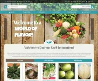 Gourmetseed.com(Gourmet Seed International) Screenshot