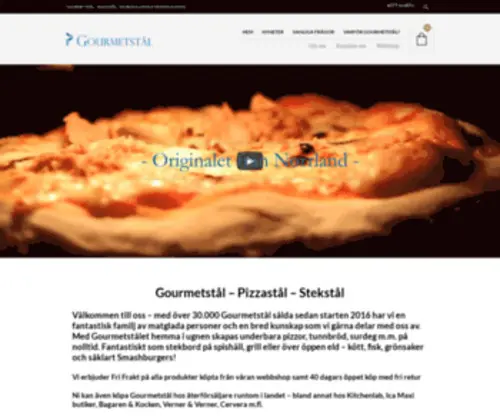 Gourmetstal.se(Gourmetstål norrland) Screenshot
