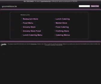 GourmetStore.be(Gourmetstore.metatag.keywords) Screenshot