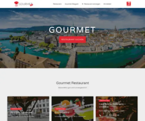 Gourmettipp.ch(Gourmet Schweiz) Screenshot