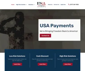 Gousapayments.com(USA Payments) Screenshot