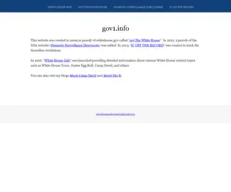 Gov1.info(About this website) Screenshot