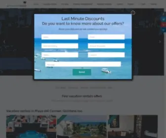 Govacationmaya.com(Real Estate Riviera Maya) Screenshot