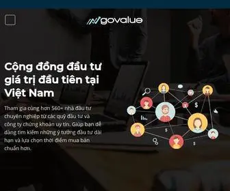 Govalue.vn(Cộng đồng Đầu tư giá trị) Screenshot