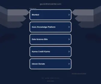 Govardhancenter.com(Govardhancenter) Screenshot