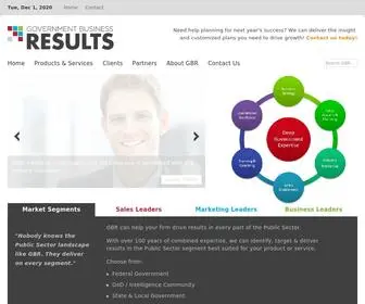 GovBizresults.com(Government Business Results) Screenshot