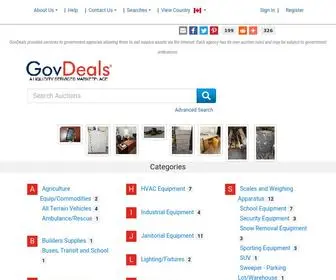 Govdeals.ca(Government Surplus Auctions) Screenshot