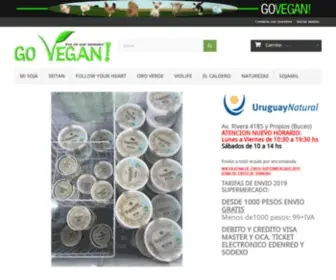 Govegan.com.uy(Go Vegan) Screenshot