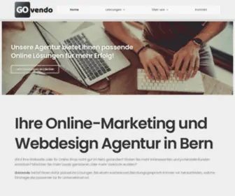 Govendo.ch(Online-Marketing Lösungen) Screenshot