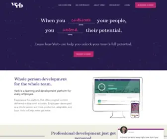 Goverb.com(Prepare managers to adapt to the challenges of today’s workplace with Verb) Screenshot