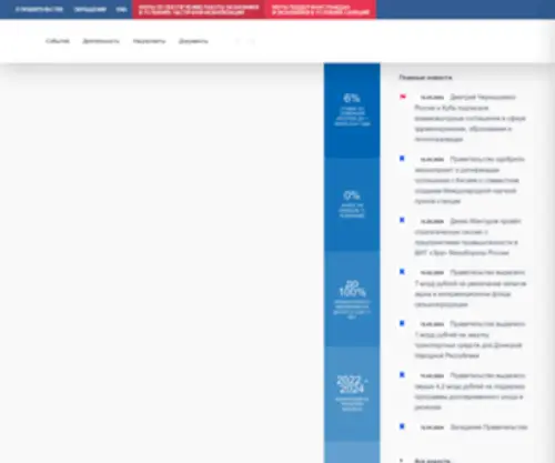Government.ru(Правительство) Screenshot