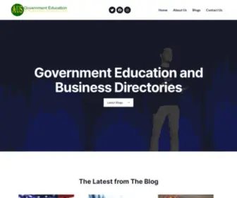 Governmenteducationandbusinessdirectories.com(Government Education and Business Directories Australia) Screenshot