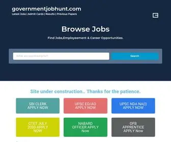 Governmentjobhunt.com(governmentjobhunt) Screenshot