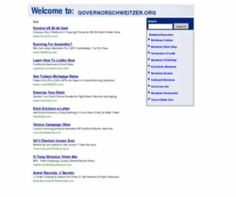 Governorschweitzer.org(Health) Screenshot