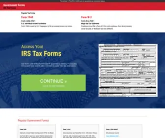GovForms.co(Find Free Forms Online) Screenshot