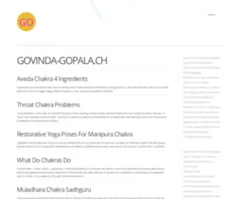 Govinda-Gopala.ch(This domain has been registered for a customer by nicsell) Screenshot