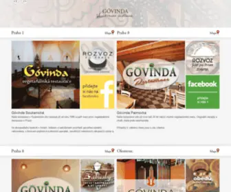 Govinda.cz(Restaurace) Screenshot
