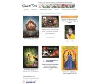 Govindadasi.com(Govinda Dasi) Screenshot