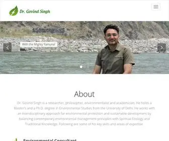 Govindsingh.com(Govind Singh) Screenshot