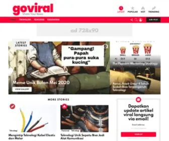 Goviral.co.id(Share Your News) Screenshot