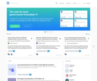 Govlaunch.com(The wiki for local government innovation ✨) Screenshot