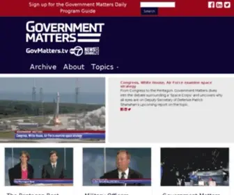GovMatters.tv(Sinclair, Inc) Screenshot