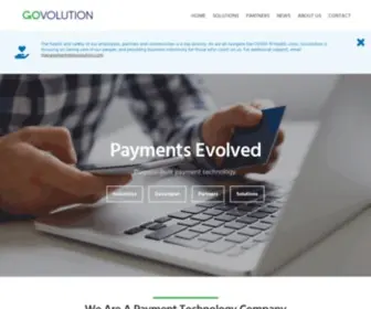 Govolution.com(Payments evolved) Screenshot