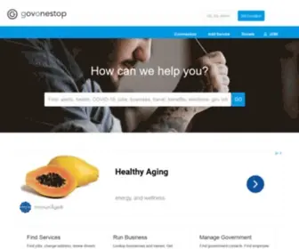 Govonestop.com(Government news) Screenshot