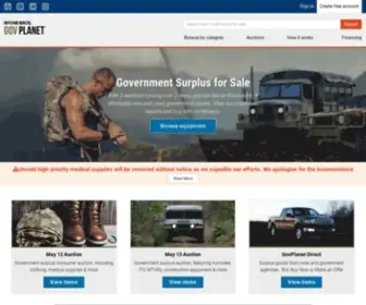 GovPlanet.com(Government Surplus) Screenshot