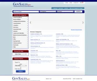 Govsales.gov(Govsales) Screenshot