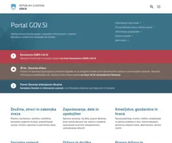Gov.si Screenshot