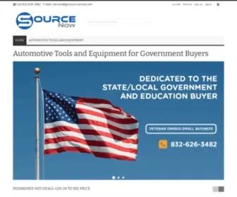 Govsourcenow.com(SourceNow Home) Screenshot