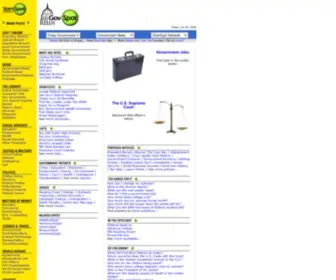 Govspot.com(US government) Screenshot